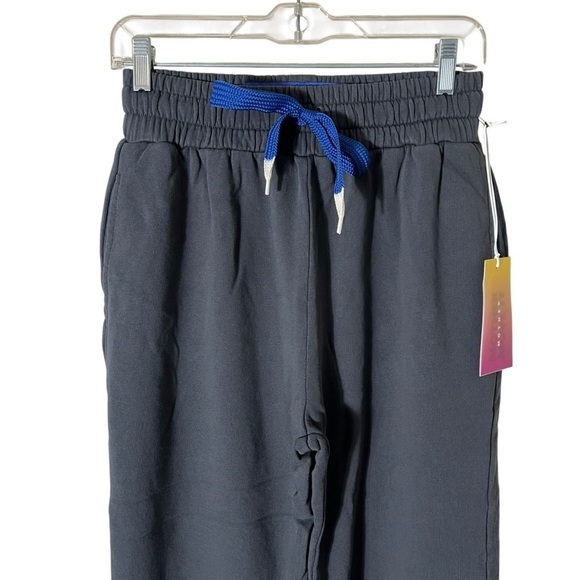 MOTHER The Knock Out Ankle Jogger Sweatpants in Faded Black - Picture 5 of 13